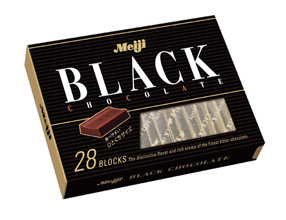 明治製菓　ブラックチョコレート 140g (28枚)